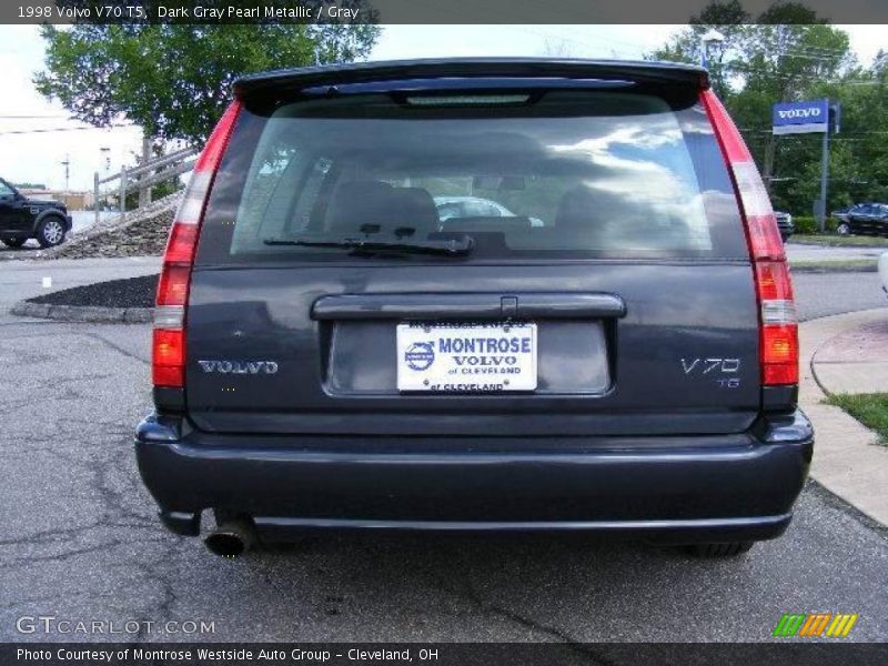 Dark Gray Pearl Metallic / Gray 1998 Volvo V70 T5