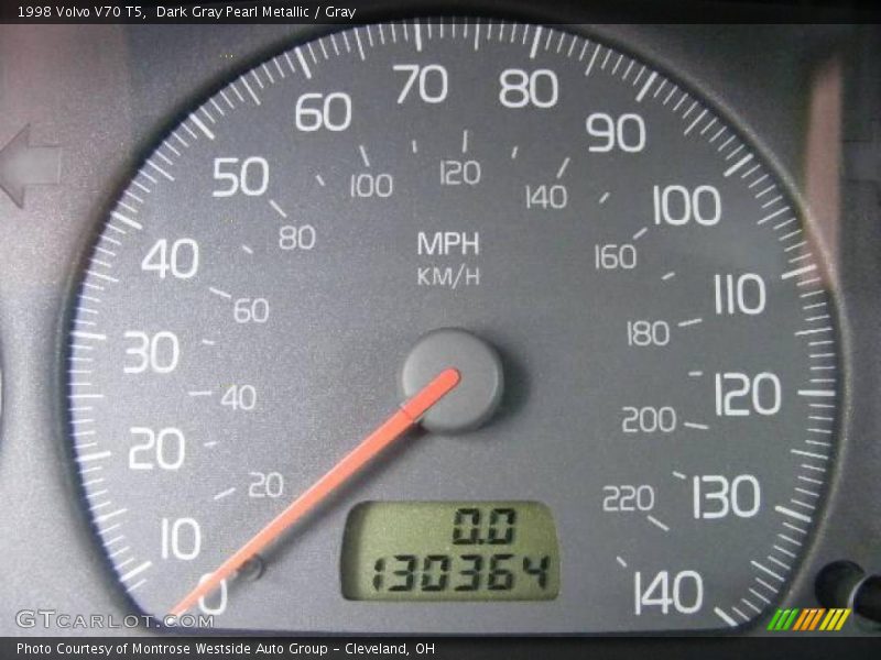 Dark Gray Pearl Metallic / Gray 1998 Volvo V70 T5