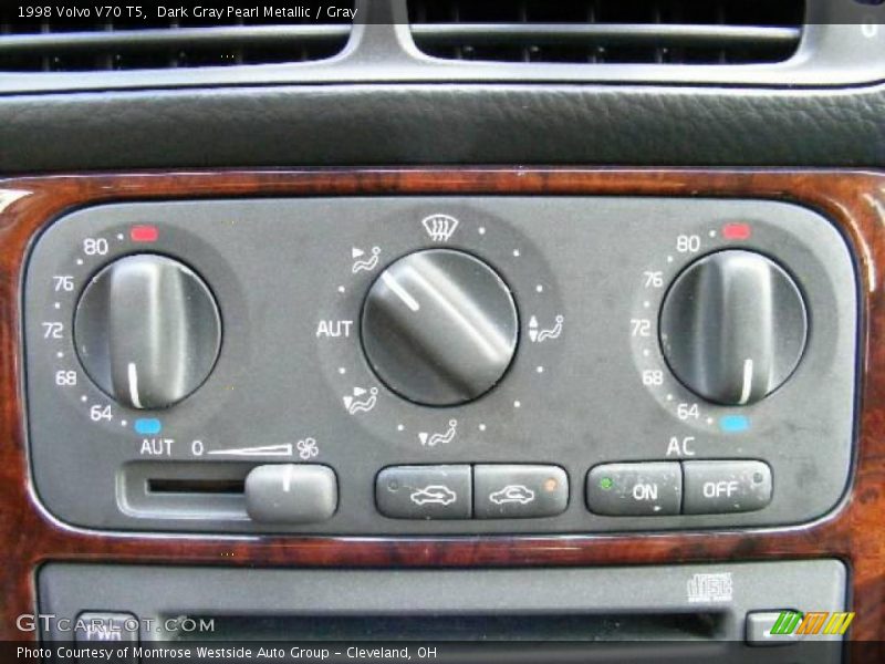 Controls of 1998 V70 T5