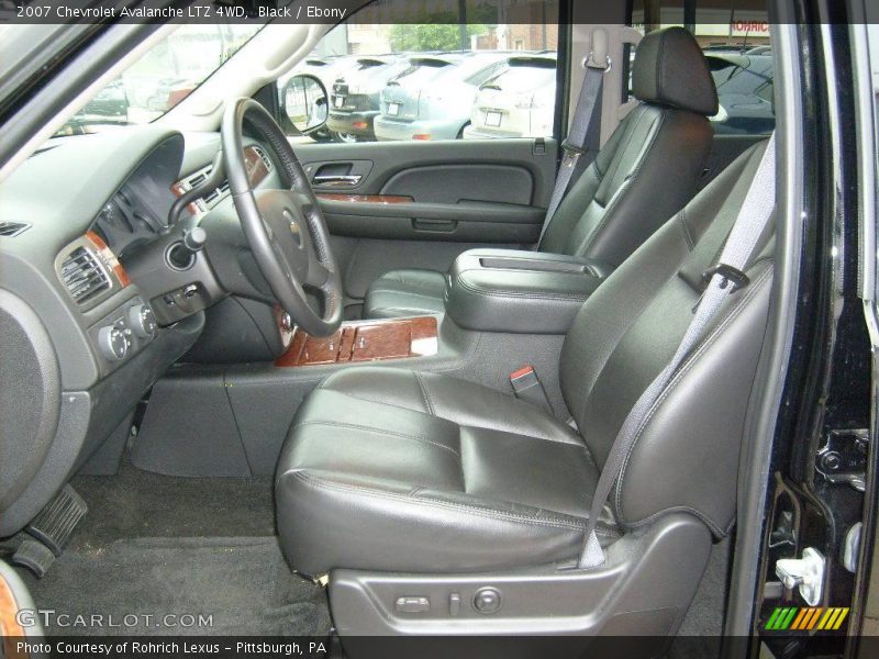 Black / Ebony 2007 Chevrolet Avalanche LTZ 4WD