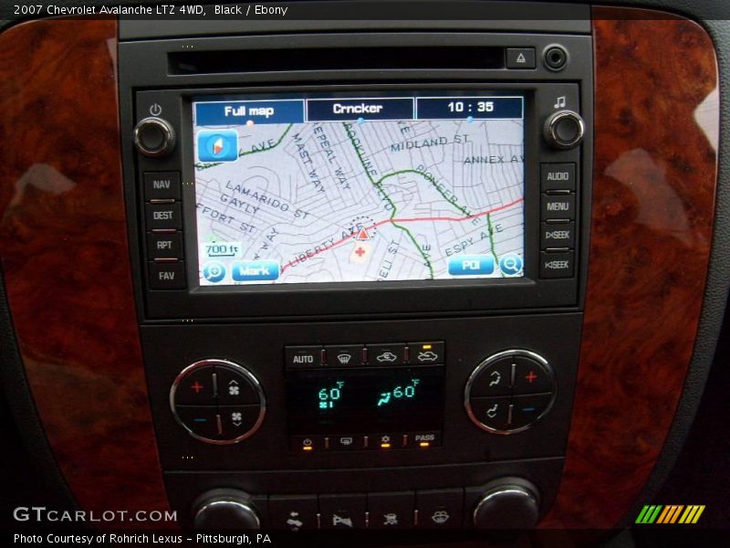 Black / Ebony 2007 Chevrolet Avalanche LTZ 4WD