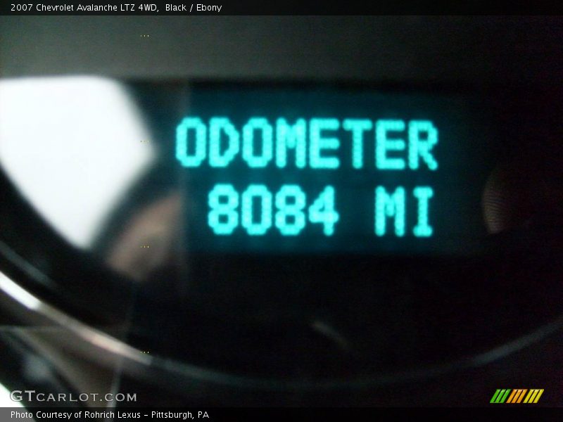 Black / Ebony 2007 Chevrolet Avalanche LTZ 4WD