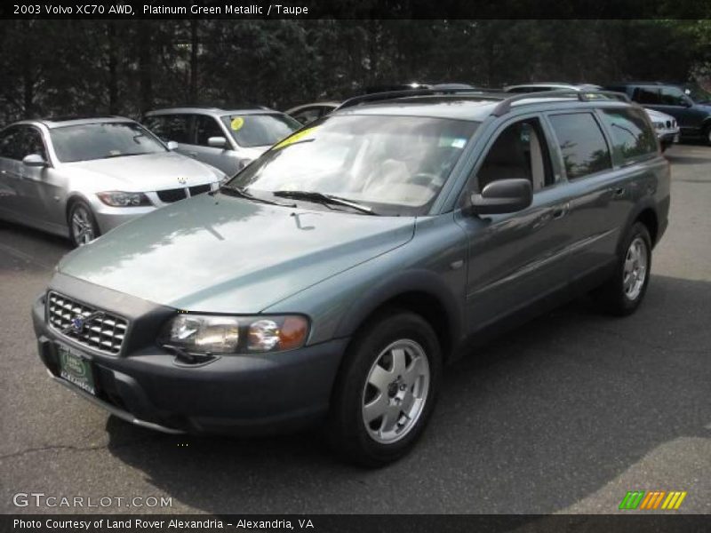 Platinum Green Metallic / Taupe 2003 Volvo XC70 AWD