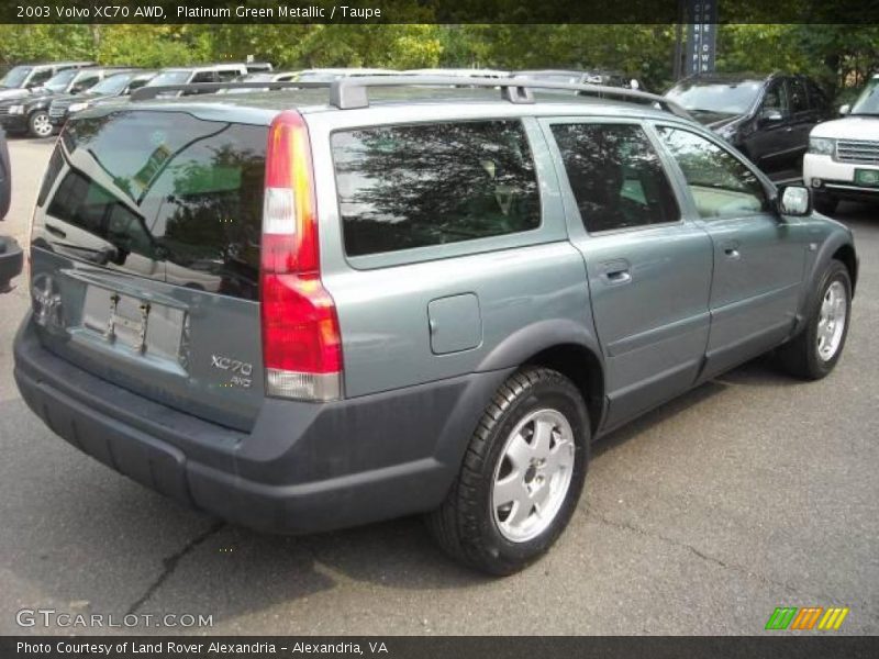 Platinum Green Metallic / Taupe 2003 Volvo XC70 AWD