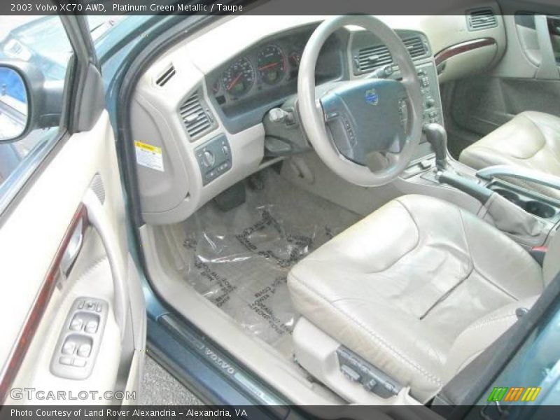 Platinum Green Metallic / Taupe 2003 Volvo XC70 AWD
