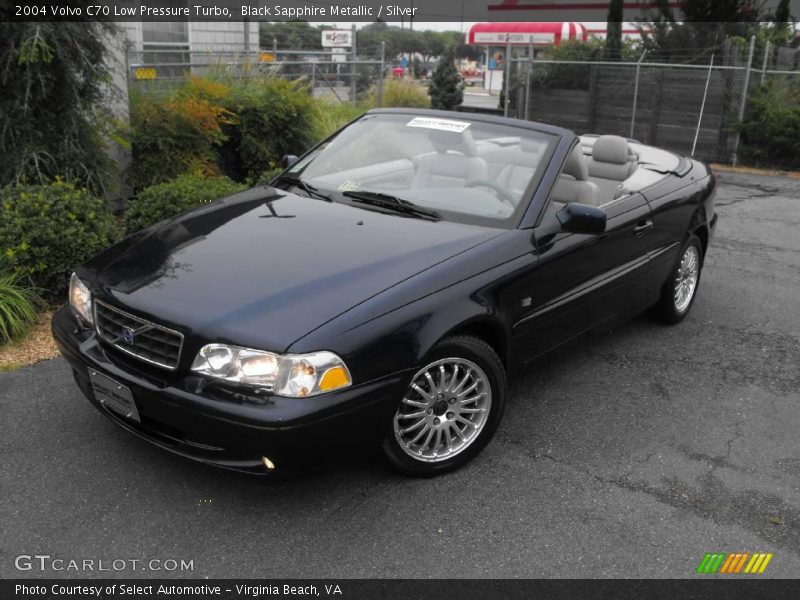 Black Sapphire Metallic / Silver 2004 Volvo C70 Low Pressure Turbo