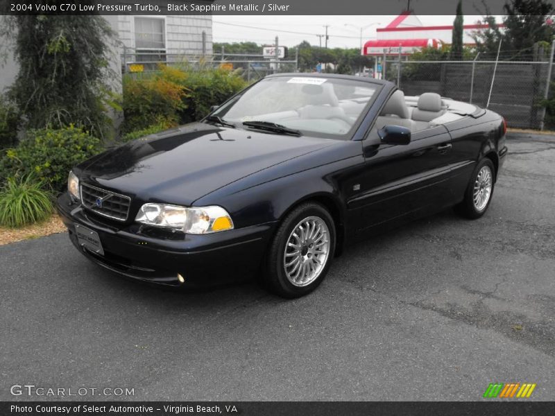 Black Sapphire Metallic / Silver 2004 Volvo C70 Low Pressure Turbo