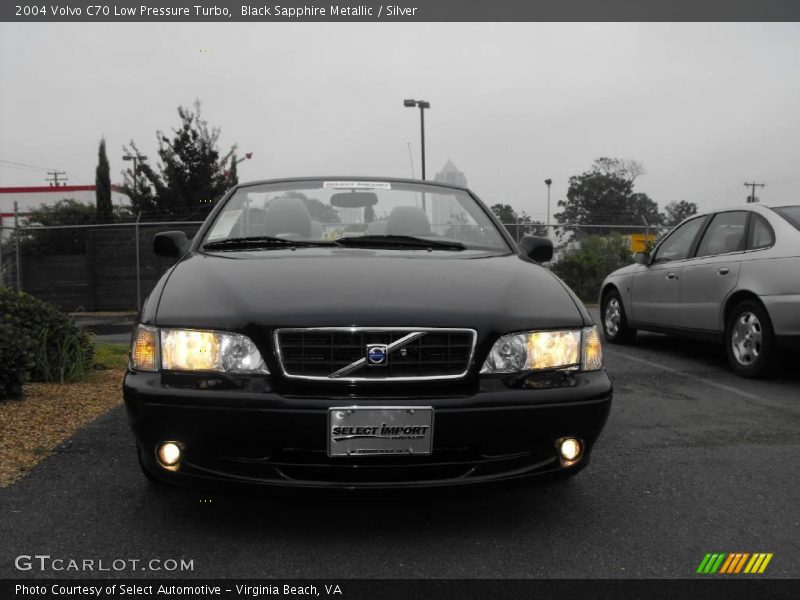 Black Sapphire Metallic / Silver 2004 Volvo C70 Low Pressure Turbo