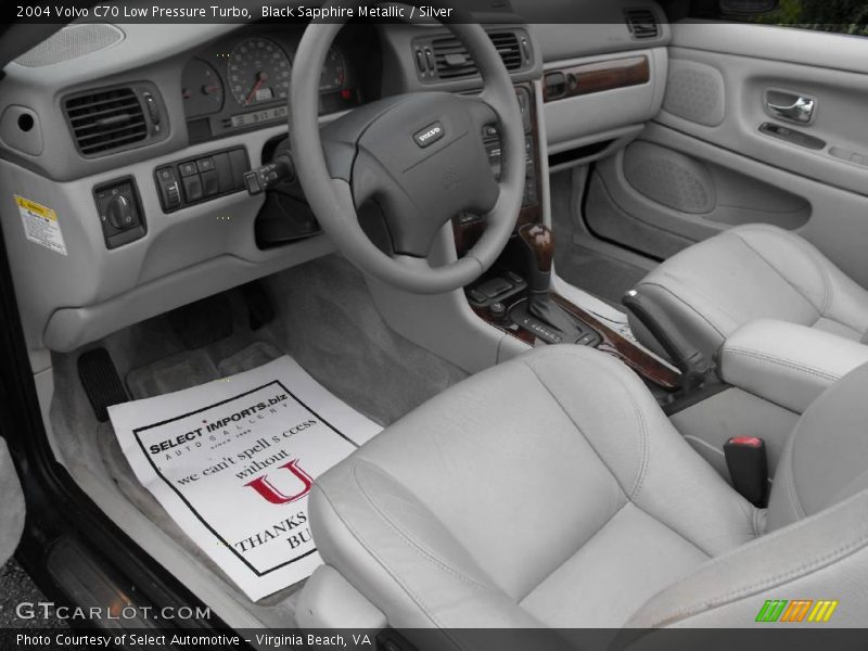 Black Sapphire Metallic / Silver 2004 Volvo C70 Low Pressure Turbo