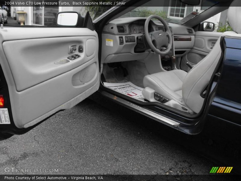 Black Sapphire Metallic / Silver 2004 Volvo C70 Low Pressure Turbo