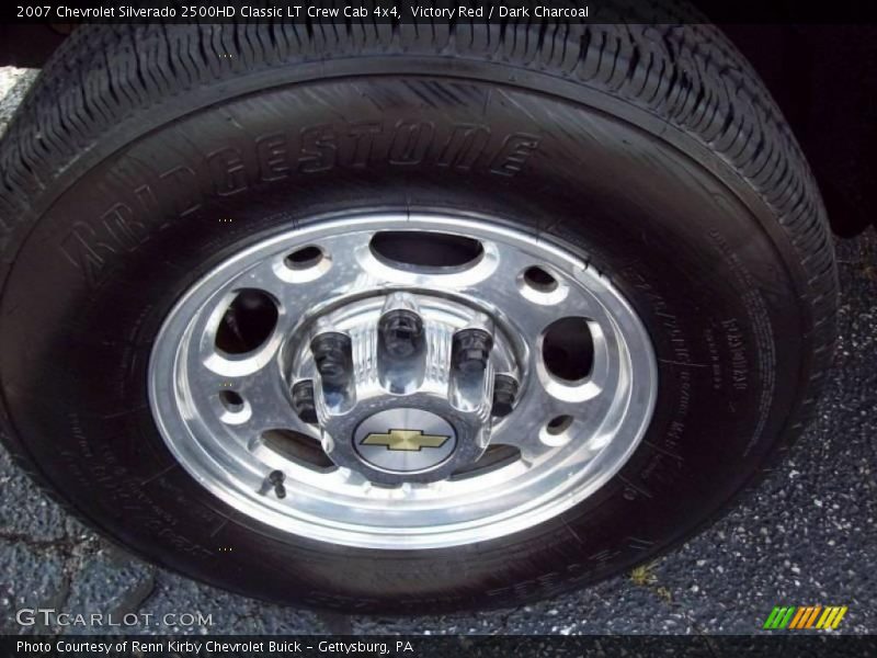 Victory Red / Dark Charcoal 2007 Chevrolet Silverado 2500HD Classic LT Crew Cab 4x4