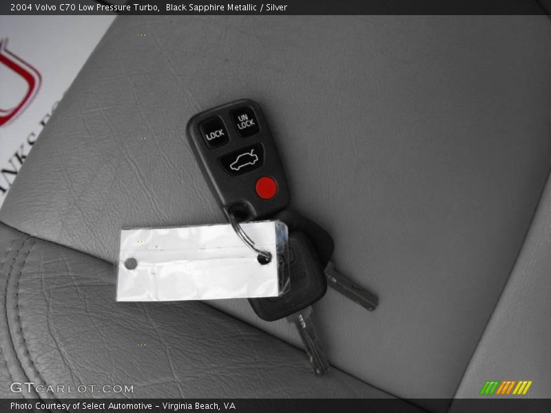 Black Sapphire Metallic / Silver 2004 Volvo C70 Low Pressure Turbo
