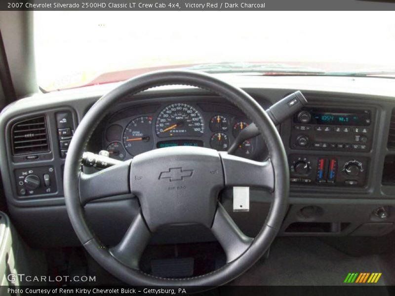 Victory Red / Dark Charcoal 2007 Chevrolet Silverado 2500HD Classic LT Crew Cab 4x4