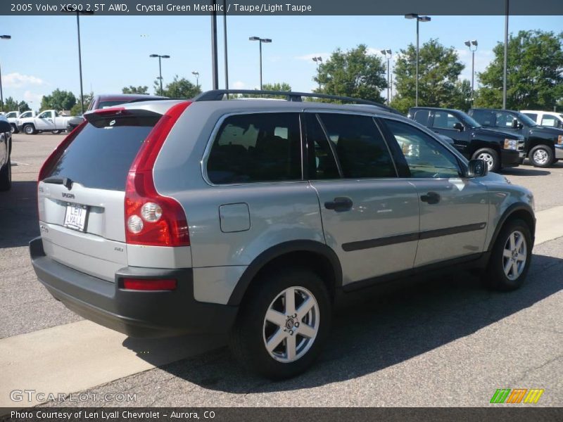 Crystal Green Metallic / Taupe/Light Taupe 2005 Volvo XC90 2.5T AWD