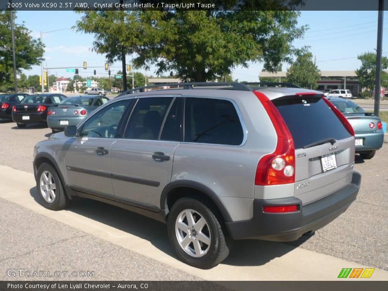 Crystal Green Metallic / Taupe/Light Taupe 2005 Volvo XC90 2.5T AWD