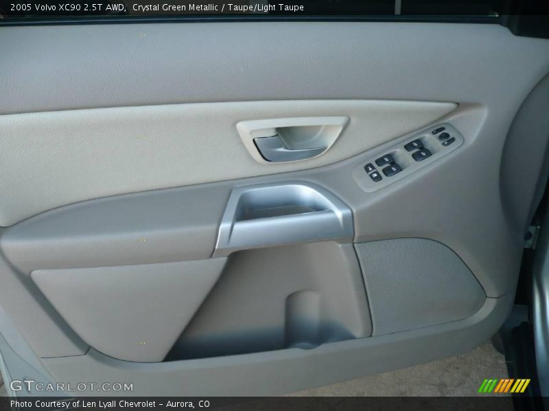 Crystal Green Metallic / Taupe/Light Taupe 2005 Volvo XC90 2.5T AWD