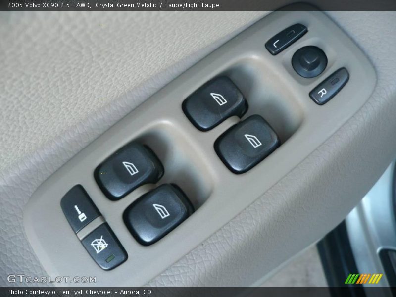 Crystal Green Metallic / Taupe/Light Taupe 2005 Volvo XC90 2.5T AWD