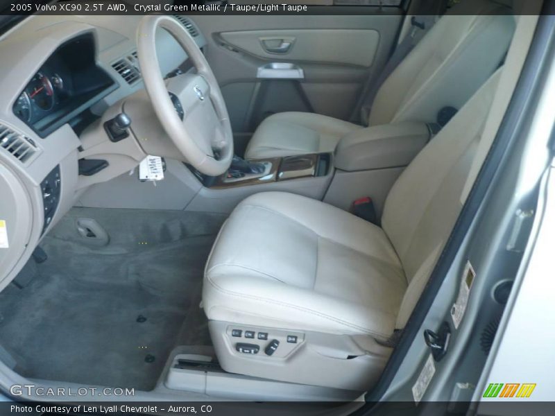Crystal Green Metallic / Taupe/Light Taupe 2005 Volvo XC90 2.5T AWD