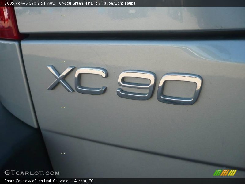 Crystal Green Metallic / Taupe/Light Taupe 2005 Volvo XC90 2.5T AWD