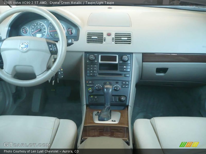 Crystal Green Metallic / Taupe/Light Taupe 2005 Volvo XC90 2.5T AWD