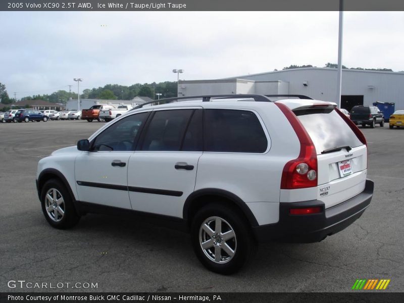Ice White / Taupe/Light Taupe 2005 Volvo XC90 2.5T AWD