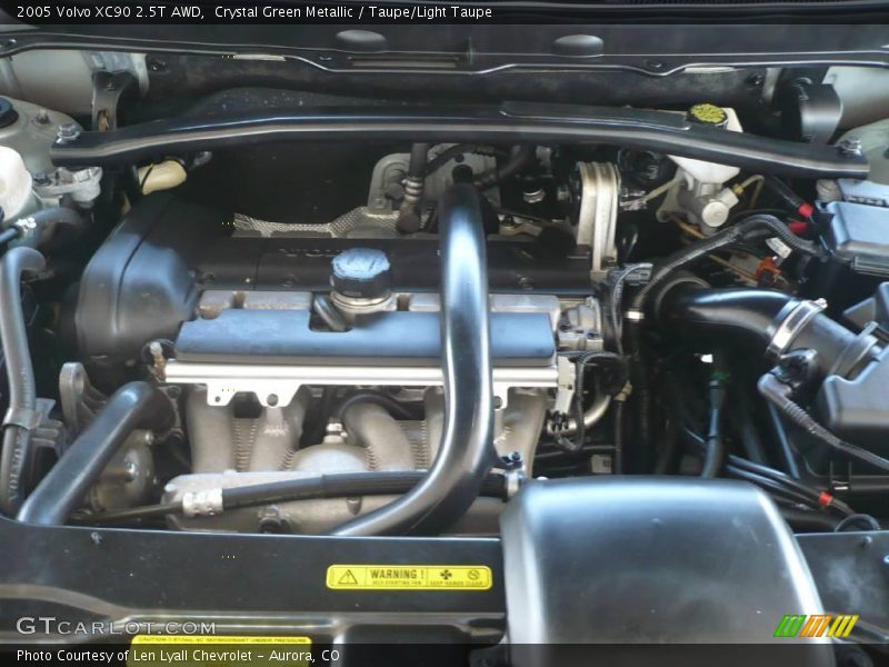 Crystal Green Metallic / Taupe/Light Taupe 2005 Volvo XC90 2.5T AWD