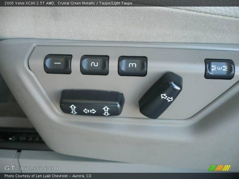 Crystal Green Metallic / Taupe/Light Taupe 2005 Volvo XC90 2.5T AWD