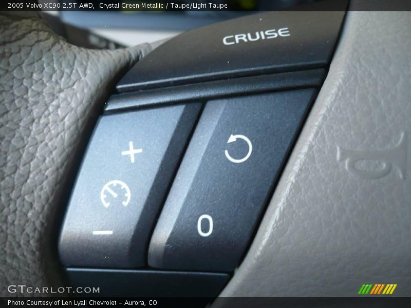 Crystal Green Metallic / Taupe/Light Taupe 2005 Volvo XC90 2.5T AWD