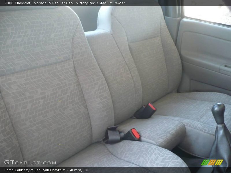 Victory Red / Medium Pewter 2008 Chevrolet Colorado LS Regular Cab