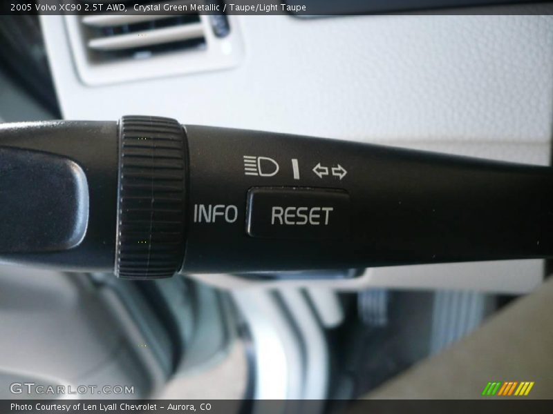 Crystal Green Metallic / Taupe/Light Taupe 2005 Volvo XC90 2.5T AWD