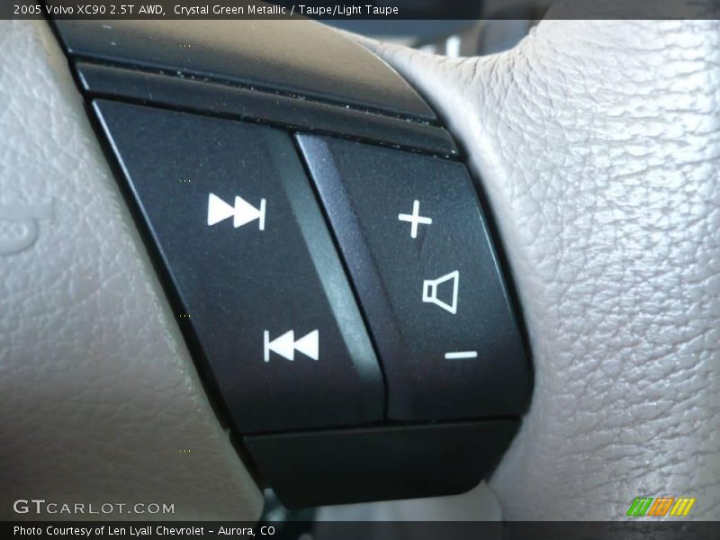 Crystal Green Metallic / Taupe/Light Taupe 2005 Volvo XC90 2.5T AWD