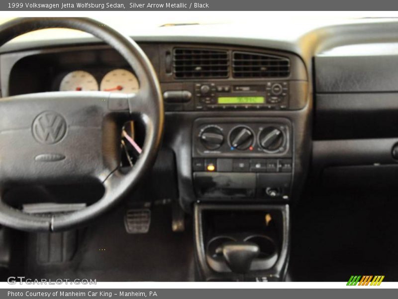 Silver Arrow Metallic / Black 1999 Volkswagen Jetta Wolfsburg Sedan