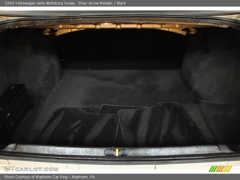 Silver Arrow Metallic / Black 1999 Volkswagen Jetta Wolfsburg Sedan