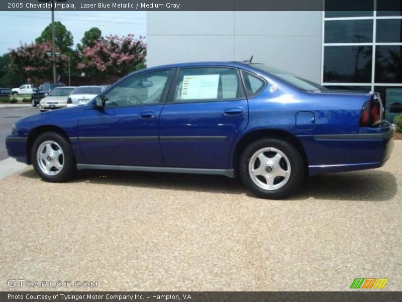 Laser Blue Metallic / Medium Gray 2005 Chevrolet Impala