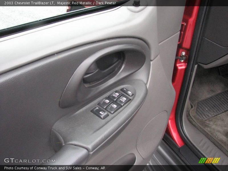 Majestic Red Metallic / Dark Pewter 2003 Chevrolet TrailBlazer LT