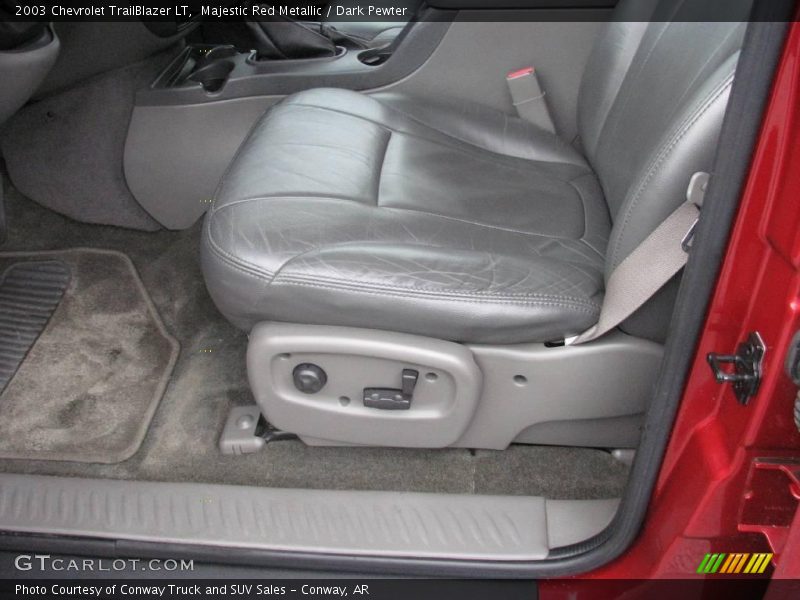 Majestic Red Metallic / Dark Pewter 2003 Chevrolet TrailBlazer LT