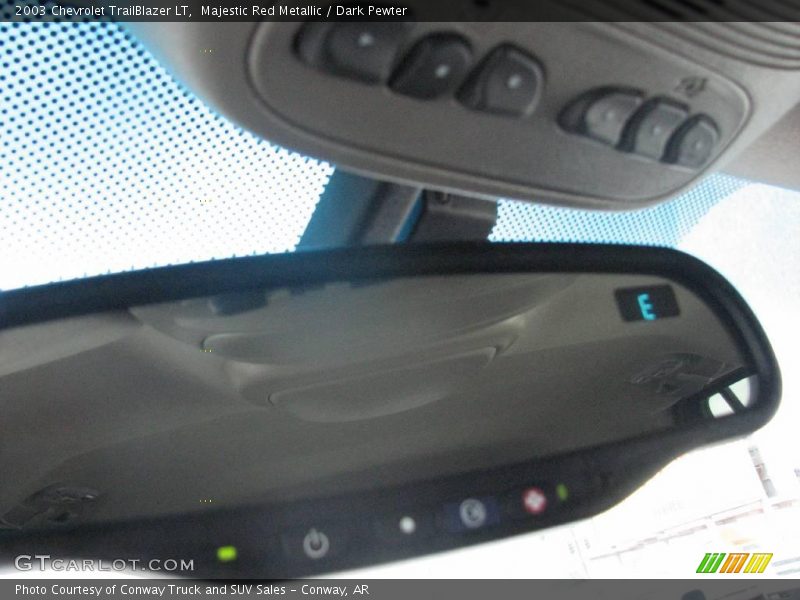 Majestic Red Metallic / Dark Pewter 2003 Chevrolet TrailBlazer LT