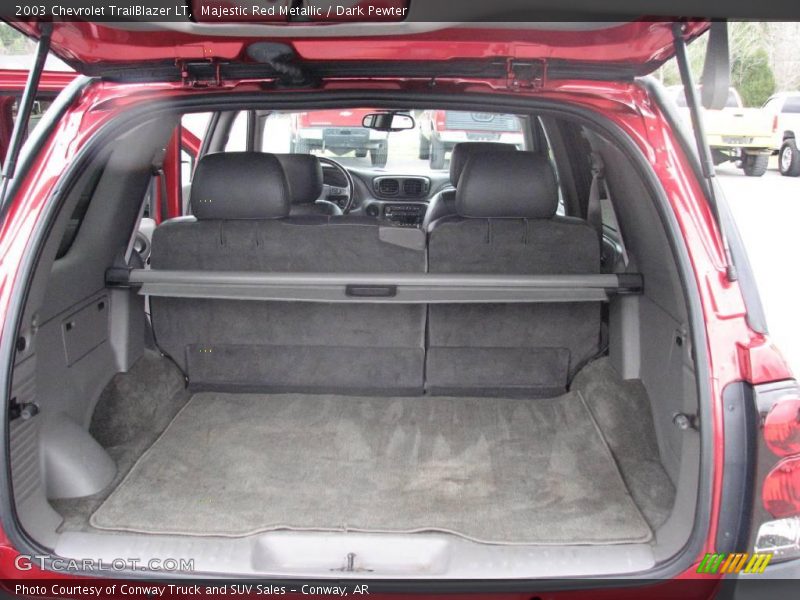 Majestic Red Metallic / Dark Pewter 2003 Chevrolet TrailBlazer LT