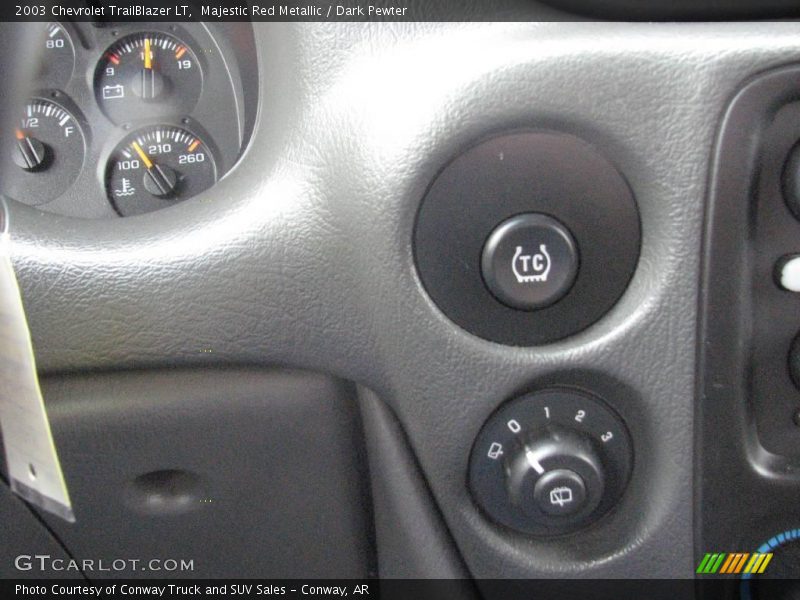 Majestic Red Metallic / Dark Pewter 2003 Chevrolet TrailBlazer LT