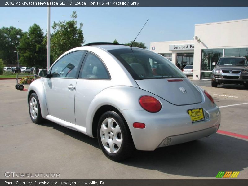 Reflex Silver Metallic / Grey 2002 Volkswagen New Beetle GLS TDI Coupe