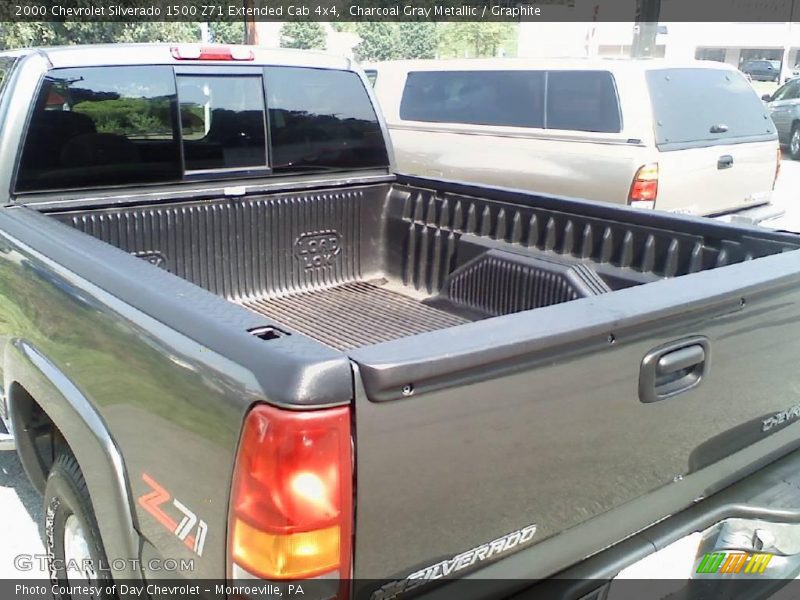 Charcoal Gray Metallic / Graphite 2000 Chevrolet Silverado 1500 Z71 Extended Cab 4x4