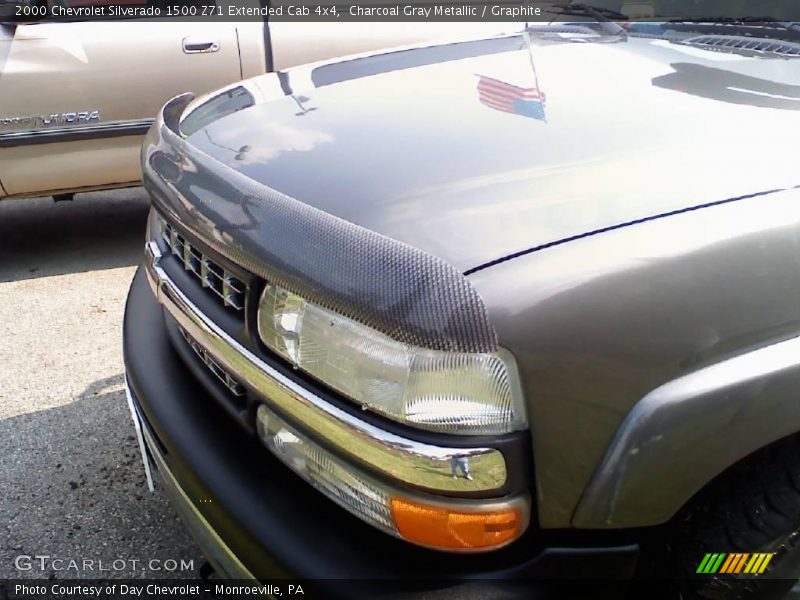 Charcoal Gray Metallic / Graphite 2000 Chevrolet Silverado 1500 Z71 Extended Cab 4x4