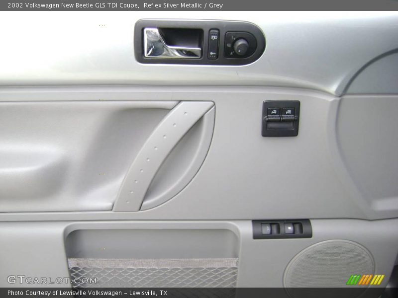 Reflex Silver Metallic / Grey 2002 Volkswagen New Beetle GLS TDI Coupe