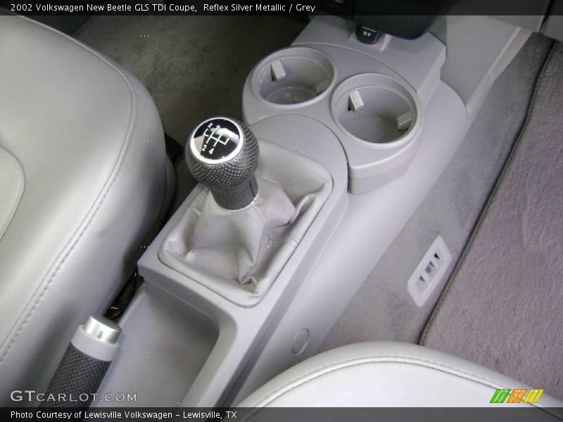 Reflex Silver Metallic / Grey 2002 Volkswagen New Beetle GLS TDI Coupe