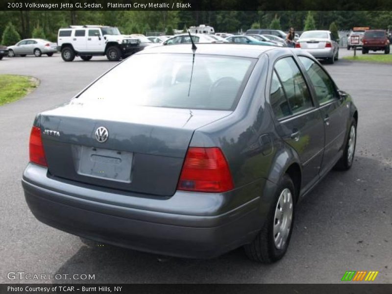 Platinum Grey Metallic / Black 2003 Volkswagen Jetta GL Sedan