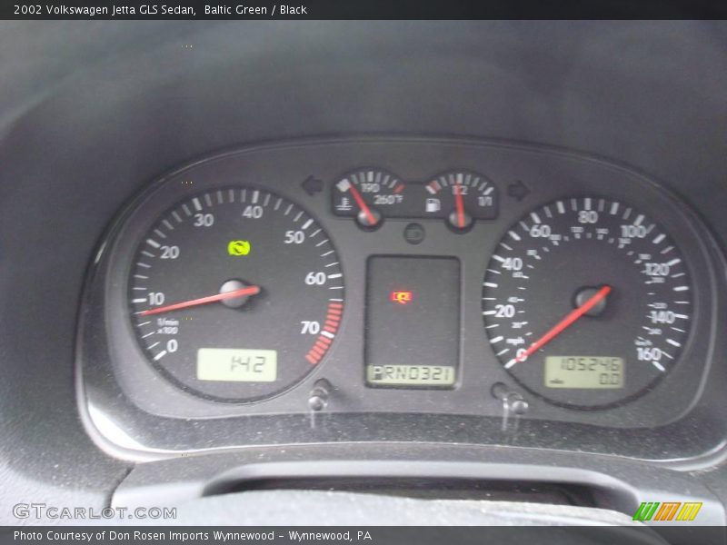 Baltic Green / Black 2002 Volkswagen Jetta GLS Sedan