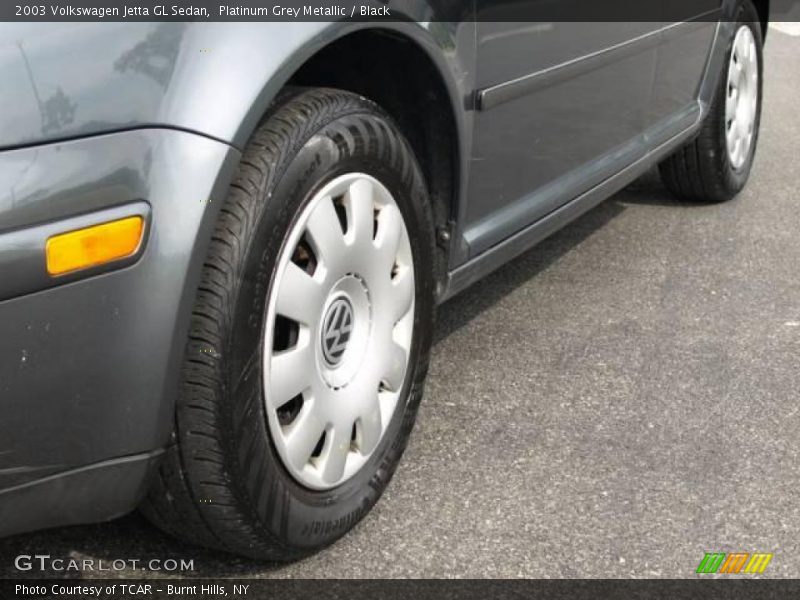 Platinum Grey Metallic / Black 2003 Volkswagen Jetta GL Sedan