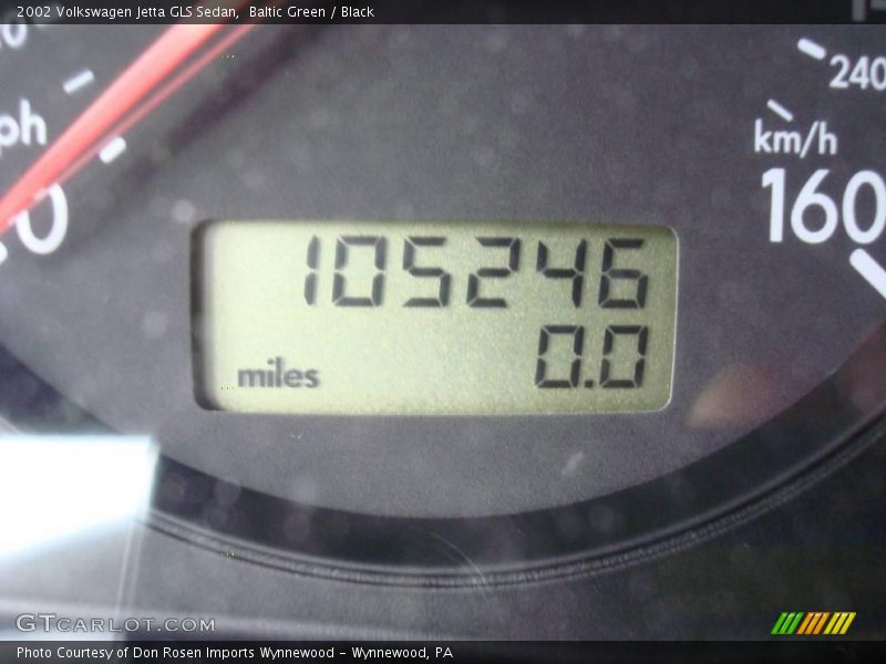 Baltic Green / Black 2002 Volkswagen Jetta GLS Sedan