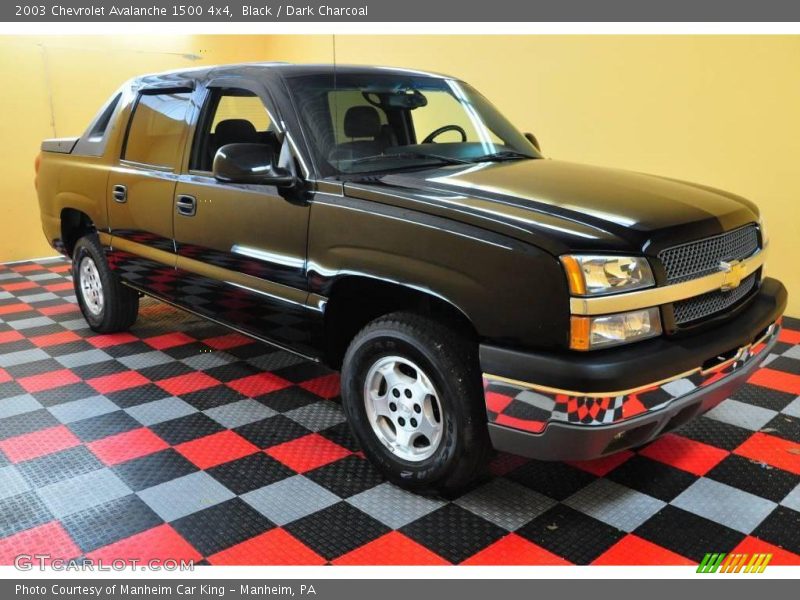 Black / Dark Charcoal 2003 Chevrolet Avalanche 1500 4x4
