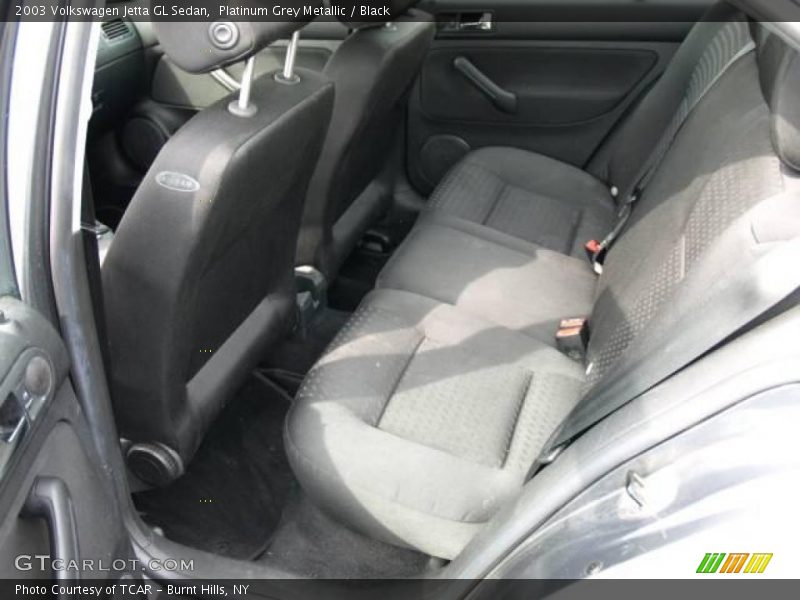 Platinum Grey Metallic / Black 2003 Volkswagen Jetta GL Sedan